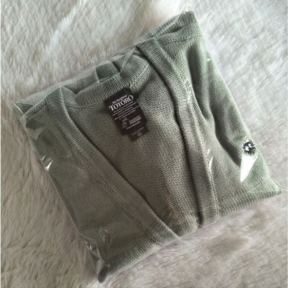 Studio Ghibli My Neighbor Totoro Embroidered Oversized Cardigan - Picture 3 of 4